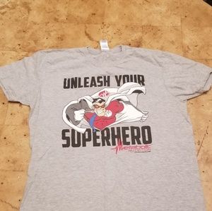 Unleash your superhero shirt XL